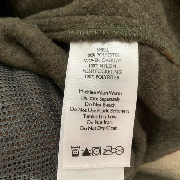 Eddie Bauer Field Fleece Jacket XL Tall - Picture 9 of 11